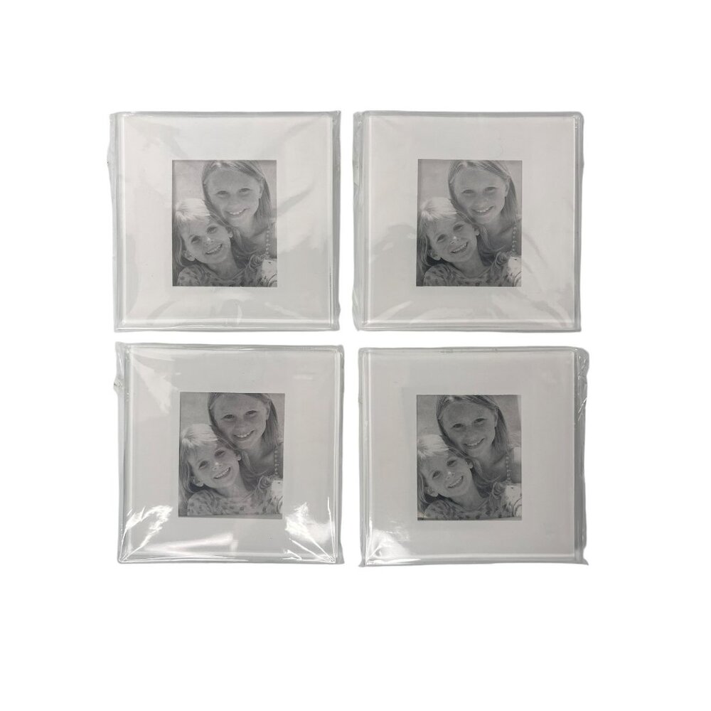 Photo Coasters Set of Four by Kathryn Beich Insert Photo 2 x 2